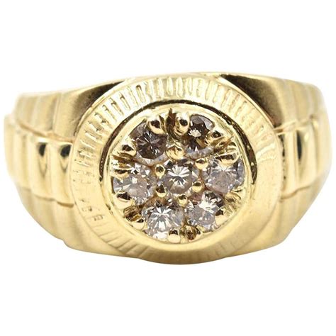 rolex 18 karat gold ring